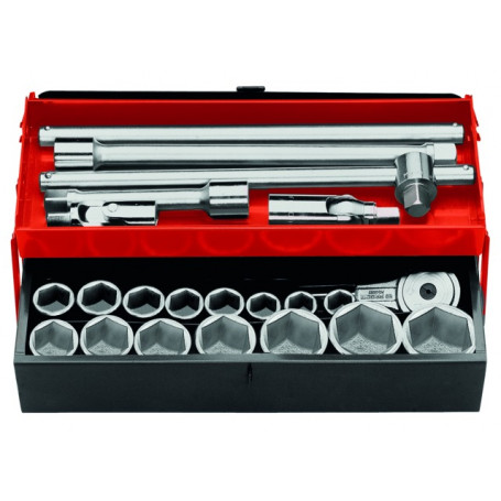 COFFRET DOUILLE 3/4 6P. MM K.441A