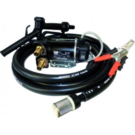 KIT POMPE TRANSFERT GASOIL PORTABLE 12V 50L/M ECO PIUSI