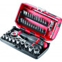 COFFRET DOUILLES 1/4 INCH-6PT R.360NANO-U1