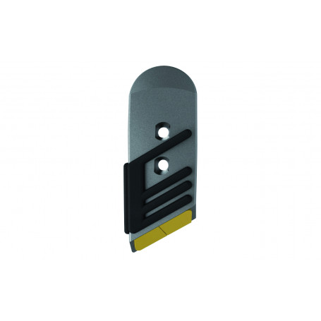 Pointe de charrue carbure rechargée adaptable KVERNELAND 63090 gauche