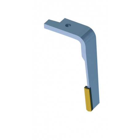 Dent de herse 2 plaquettes carbure fuyante adaptable AMAZONE 954426 droite