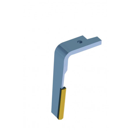 Dent de herse 3 plaquettes carbure fuyante adaptable AMAZONE 954427 gauche
