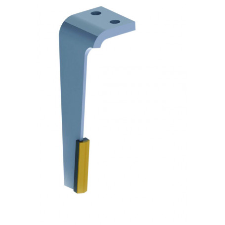 Dent de herse 2 plaquettes carbure adaptable MASHIO 271002100-10100210 gauche