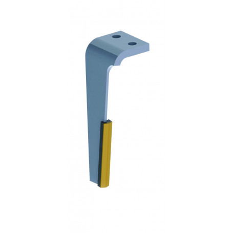 Dent de herse 3 plaquettes carbure fuyante adaptable ALPEGO D067001 droite