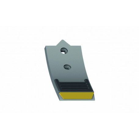 Bec de déchaumage 258x120x20 carbure rechargé adaptable UNIA AP701