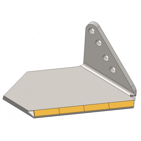 Ailette carbure adaptable HORSCH 34060857/0031275D droite