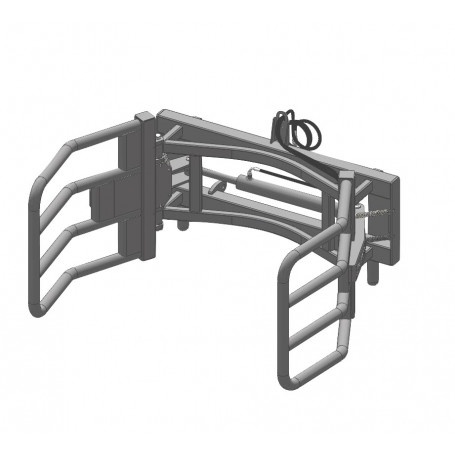 Pince balle hydraulique APPB-180 CT attelage JCB Q-FIT