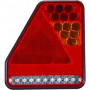 Feu arrière gauche triangle 5 fonctions LED 12-24V