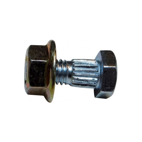 Boulons dentés à tête plate adaptable