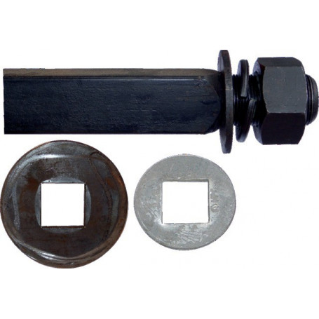 Arbre COVER CROP 40X40  LG 2.5M complet