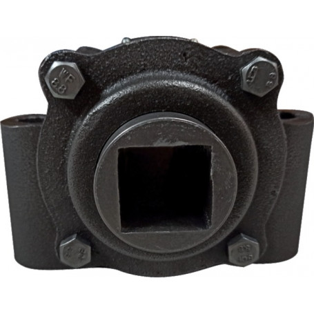 Palier COVER CROP carré 30x30 LG128mm adaptable