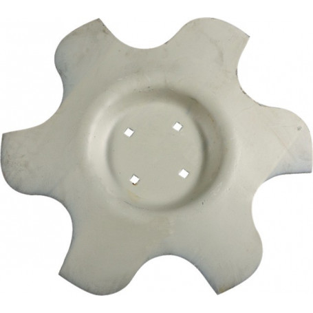 Disque de bordure crènelé  4 trous droit origine UNIA 1680/38-001/0|AU/54