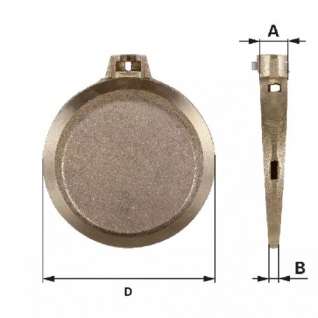 Boisseau de vanne MZ 4"