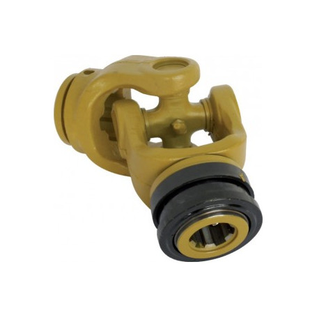 Joint de cardan simple croisillon 35x106.5 mâchoire 1"3/8 6C - tube multilobe 66.5