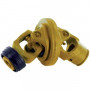 Joint de cardan GA 80° WALTERSCHEID 138958E croisillon 24x61/22x76 mâchoire 1"3/8 6C - tube citron 41x48