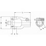 Mâchoire GA  80° 1"3/4 6C WALTERSCHEID 1136921|36.18.10  croisillon 36x89/32x106 VR