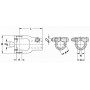 Mâchoire GA  80° 1"3/8 21C WALTERSCHEID 1366841|21.10.818  croisillon 27x75/24x91 BS