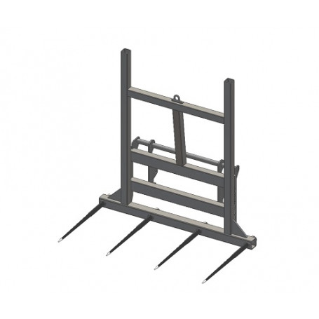 Pic botte frontal 4 dents Ø 45 percées