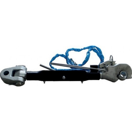 Barre de poussée mécanique avec chape/crochet cat 3 lg 680-950