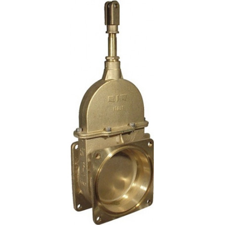 Vanne guillotine tonne à lisier 6" - 2 brides RIV