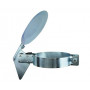 Clapet d'échappement anti-pluie Ø 122-130 mm