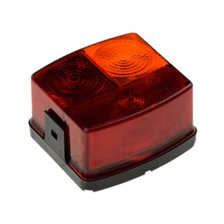 Feu arrière 88x89mm 12V droite