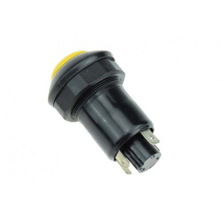 Bouton poussoir - phare de travail - jaune