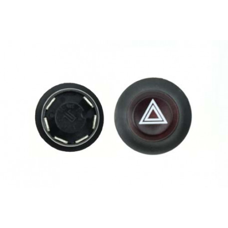 Bouton poussoir - triangle danger - rouge