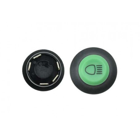 Bouton poussoir - phare principal - vert