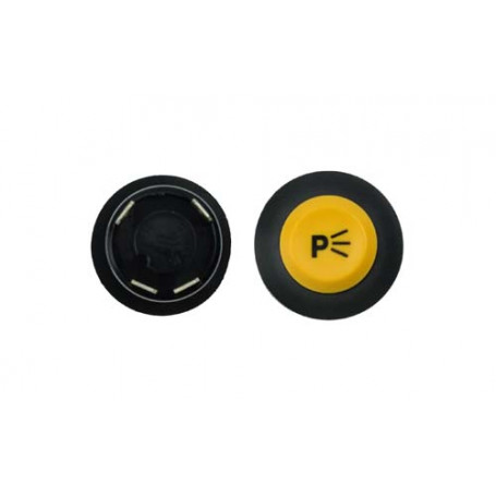 Bouton poussoir - feu position - jaune