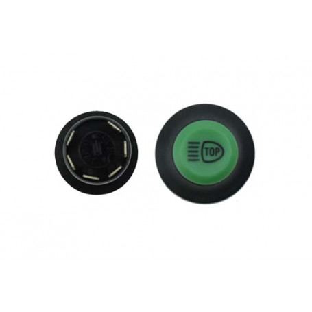 Bouton poussoir - phare de travail TOP - vert