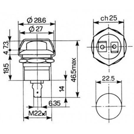 Bouton poussoir