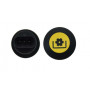 Bouton poussoir - PTO - AMP - Jaune