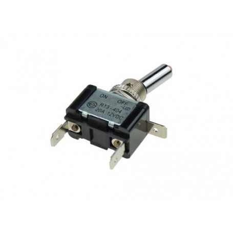Interrupteur à bascule + LED 12V/20A