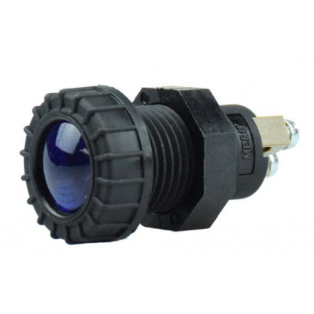 Lampe de controle bleue   vis