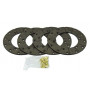 Garnitures de frein avec rivets LANDINI (diamètre 178 mm)