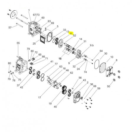 Plaque d'usure arrière -BLACK protection - Série AL