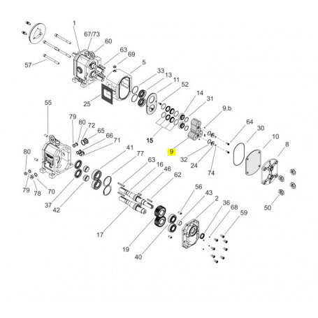 Bi-lobe linéaire Prémium - ACIER 1.7225 - Série AL75
