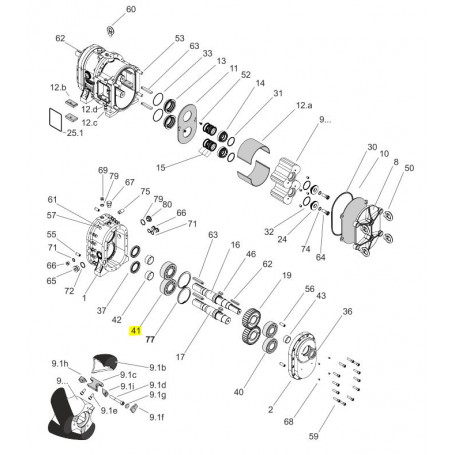 Roulement à rouleaux coniques 70x110x31 - Série PL Protect