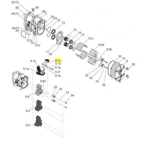 Cale de fixation n°3 - INOX - Série CL390/CL520