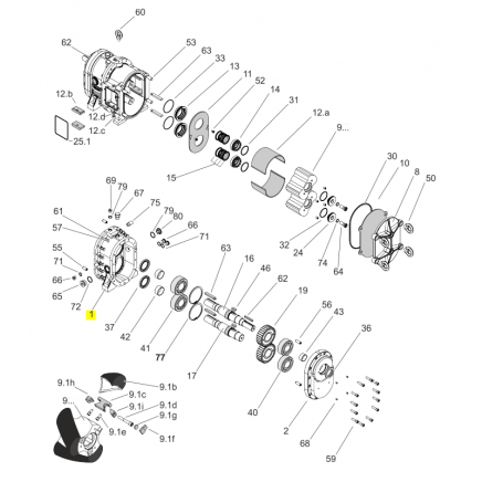 Corps de transmission - FONTE 0.6025 - Série CL/HCL