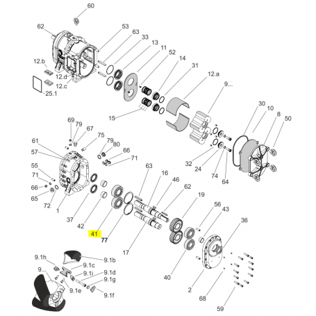 Roulement à contact oblique - ACIER 1.3505 - Série CL/HCL