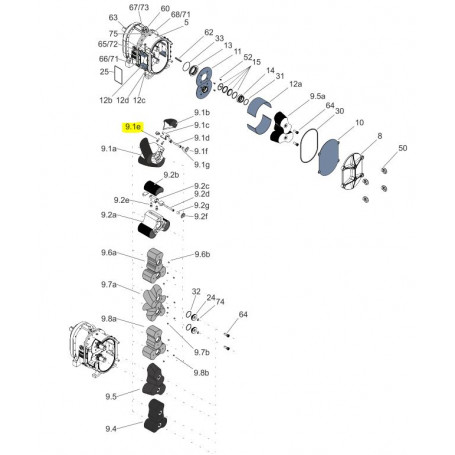 Vis M10x20 - INOX - Série FL/EL