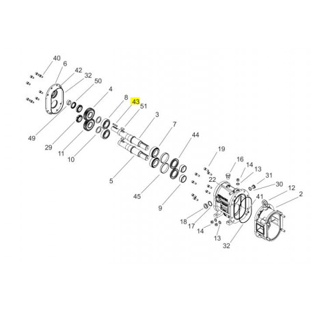 Douille interne trempée coté commande - 30x35x13 - ACIER 1.3505 TRAITE - Série AN