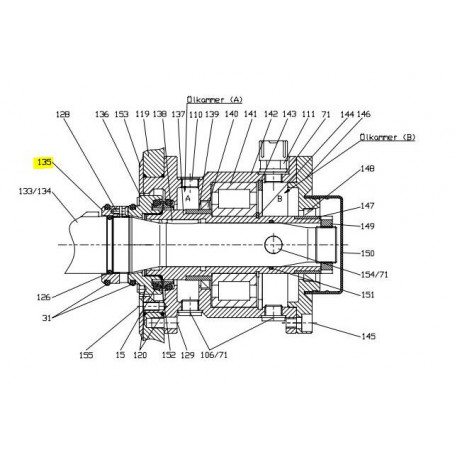 Ecrou tendeur - Série FLA