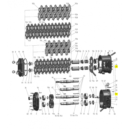 Vis six pans creux M12x35 - ACIER - Série FL/HFL