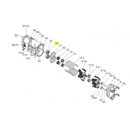 Support de grain fixe - ACIER 1.0503 - Série EL