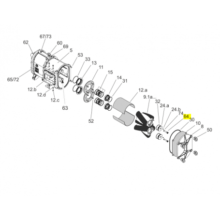 Vis à six pans creux M20x60 - Série EL