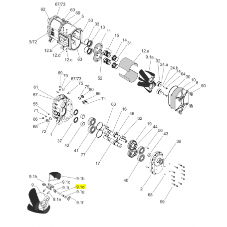 Vis cylindrique M10x200 - INOX - Série EL1550