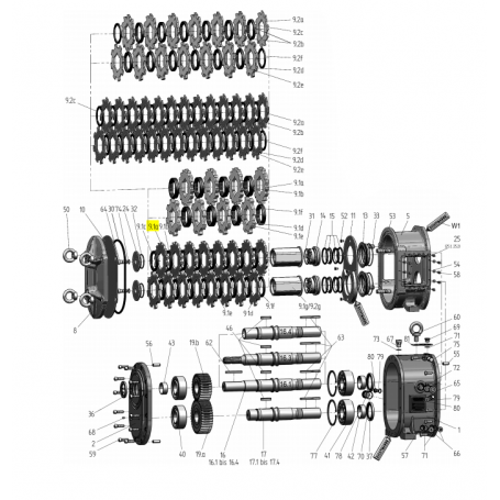 Couteau SF16Z 8mm - ACIER 1.7218 - Série HCL390